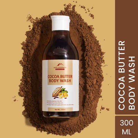 Buy Alps Goodness Cocoa Butter Body Wash (300 ml)| Cocoa Butter Shower Gel| Best Body Wash| Body Wash for Dry Skin| Alps Goodness Body Wash - Purplle