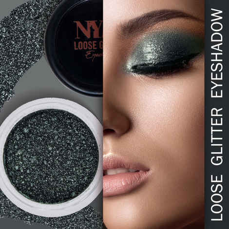 Buy NY Bae Loose Glitter Eyeshadow | Super Pigmented | Glitter Finish | Long Lasting | Enriched with Oils & Fruit Extracts - Shimmery Green 09 (2 g) - Purplle