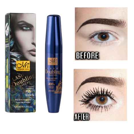 Buy M.N. Lash Doubling Mascara for Exceptional Long Thick curly Lashes - Purplle