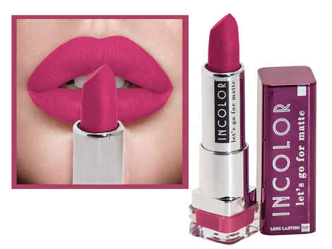 Buy Incolor Lets Go For Matte Lipstick 16 Blush 3.7 g - Purplle