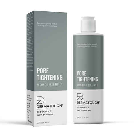 Buy DERMATOUCH Alcohol Free Face Toner for Oily skin, Acne Prone, Normal Skin | With Salicylic acid and Glycolic acid, Pore Tightening toner for Glowing Skin - 200ML - Purplle