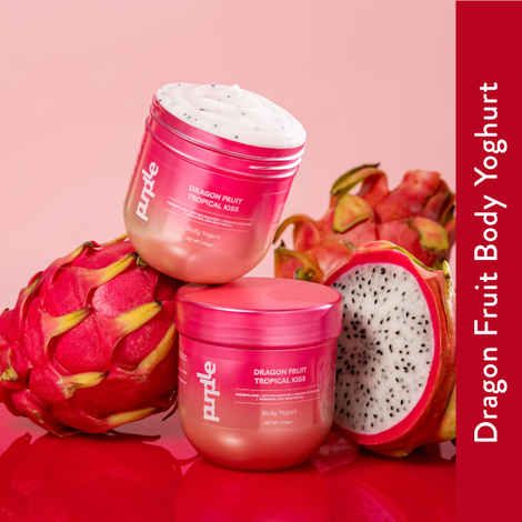 Buy Purplle Dragon Fruit Tropical Kiss Body Yogurt | Body Moisturizer (200gm) - Purplle