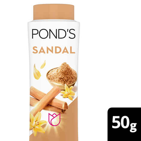 Buy POND'S Sandal Radiance Talcum Powder, 50 g - Purplle