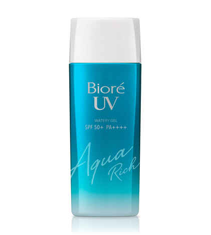Buy Biore UV Aqua Rich Watery Gel Sunscreen Spf 50+ Pa++++ (90gm) - Purplle