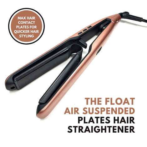 Buy Float-The Styler With Suspended Plates | Air Suspended Plates| Ceramic Plate Straightener| Instant Heat Up Technology| No Tugs Or Pulls - Purplle