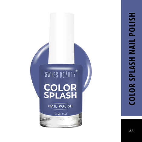 Buy Swiss Beauty Color Splash Nail Polish Shade-38 (11 ml) - Purplle