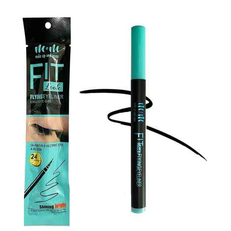 Buy ME-ON M&M FIT Look Flying Intensive Black Eyeliner Pen - Purplle