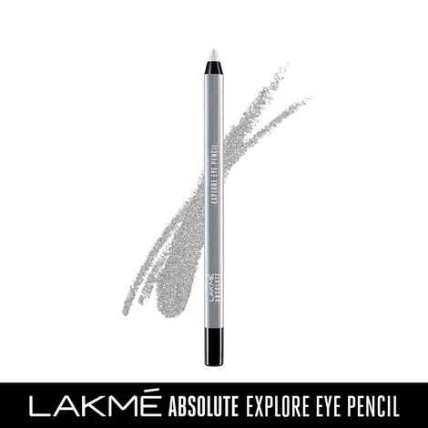 Buy Lakme Absolute Explore Eye Pencil, Allurin gm Silver, 1.2 gm - Purplle