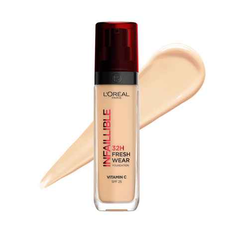 L'Oreal Paris Infallible 32H Fresh Wear Foundation - Sand 220/Neutral Undertone, 30 ml
