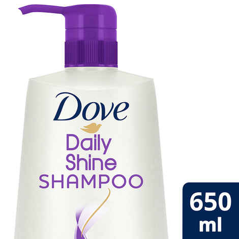 Buy Dove Daily Shine Shampoo (650 ml) - Purplle