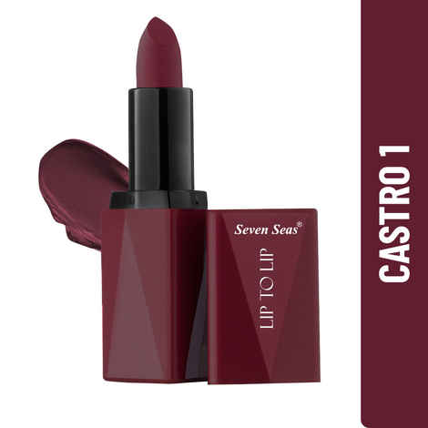 Buy Seven Seas Lip To Lip Matte Lipstick (Castro-I) 3.8G - Purplle