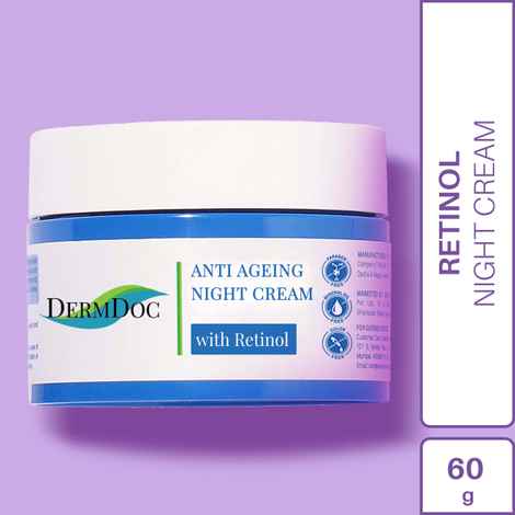 DermDoc Anti Ageing Night Cream with Retinol (50 g)