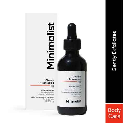 Buy Minimalist 11% Glycolic acid & Tranexamic acid, Body Exfoliator - 60 ml - Purplle