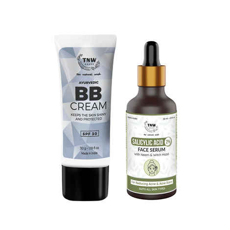 Buy Combo of 2- BB Cream 30gm + Salicylic Acid Face Serum 30ml - Purplle