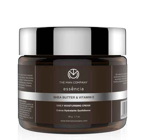 Buy The Man Company Daily Moisturising Cream With Shea Butter And Vitamin E | Hydrates & Rejuvenates | All Skin Type | 50 gm - Purplle