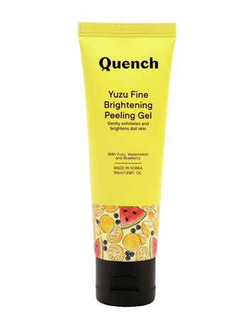 Buy Quench Botanics Vitamin C Peeling Gel With Yuzu & Orange Peel To Brighten Dull Skin - 50 ml - Purplle