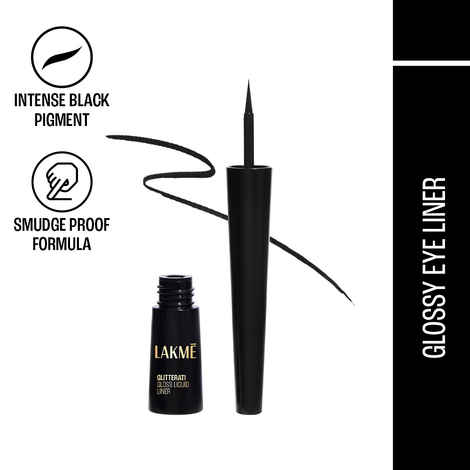 Buy Lakme Absolute Gloss Artist Eye Liner Black (2.5 ml) - Purplle