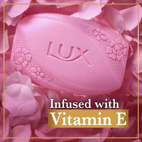 Buy LUX Soft Glow Rose & Vitamin E For Glowing Skin Beauty Soap Offer Pack 8x150 g - Purplle