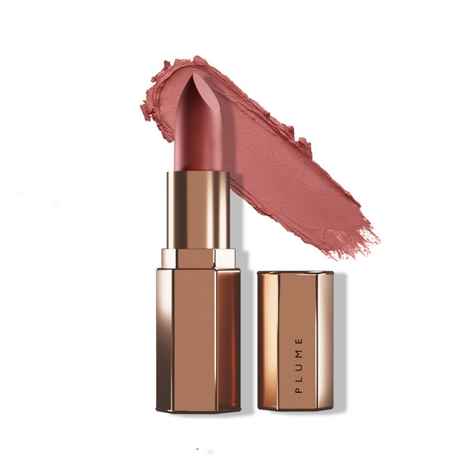 Buy Plume Plush Matte Lipstick - High Tea - Purplle