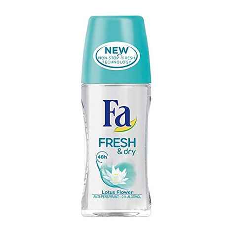 Buy FA Anti-Perspirant Roll On- Fresh & Dry, Skin Friendly, 50 ml - Purplle