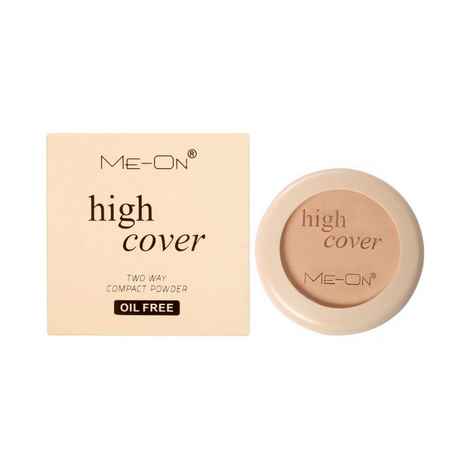 Buy Me-On High Cover Oil Free Two way Compact Powder 9g - Purplle