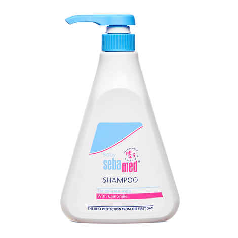 Sebamed Baby Shampoo 500ml|Ph 5.5| Camomile|Natural moisturisers|No tears formula|For delicate scalp
