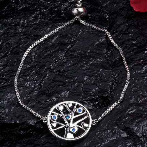 Buy Karatcart Platinum Plated Bracelet - Purplle