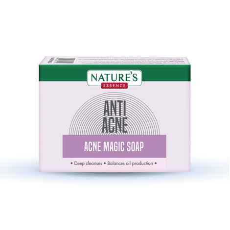 Buy Nature's Essence Acne Magic Bathing Bar | For deep cleansing and balancing oil production| 75 gm - Purplle