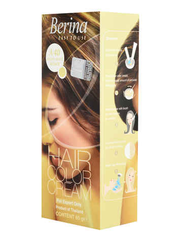 Buy Berina A40 Light Matt Blonde Hair Color Cream 60 gm - Purplle