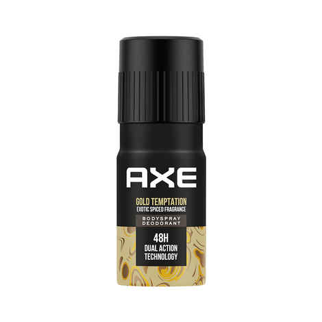 Buy Axe Gold Temptation Long Lasting Deodorant Bodyspray For Men 150 ml - Purplle