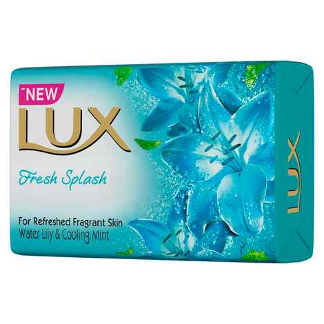 Buy Lux Fresh Splash Water Lily & Cooling Mint Soap Bar (100 g) - Purplle