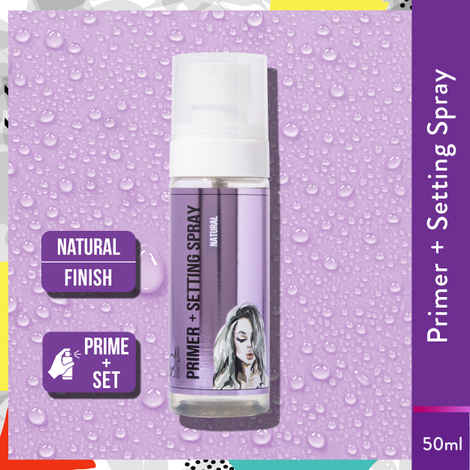 Buy Stay Quirky Primer + Setting Spray (Natural) 50 ml - Purplle