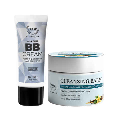 Buy Combo of 2- BB Cream 30 gm + Cleansing Balm 100gm - Purplle