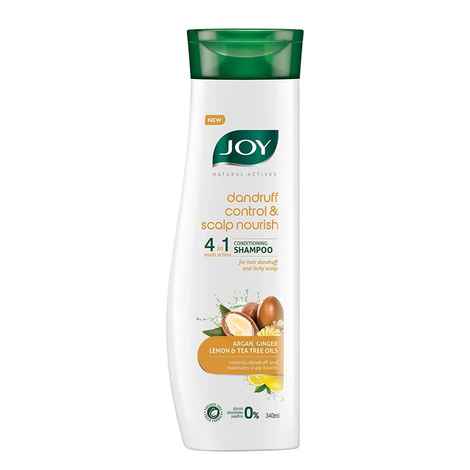 Buy Joy Natural Actives Dandruff Control and Scalp Nourish 4 in 1 Multi Action Conditioning Shampoo (340 ml) - Purplle