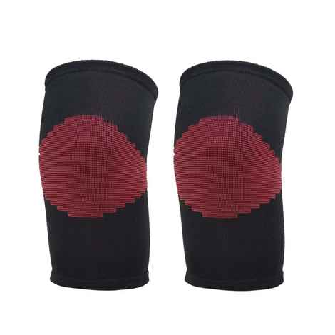 SandPuppy New KneeFit Medium - Knee compression support For Men & Women | Ideal For Moderate Sports & Daily Use | Breathable fabric
