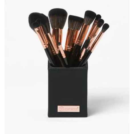 Buy BH Cosmetics Signature Rose Gold 13 Pieces Makeup Brush Set - Purplle