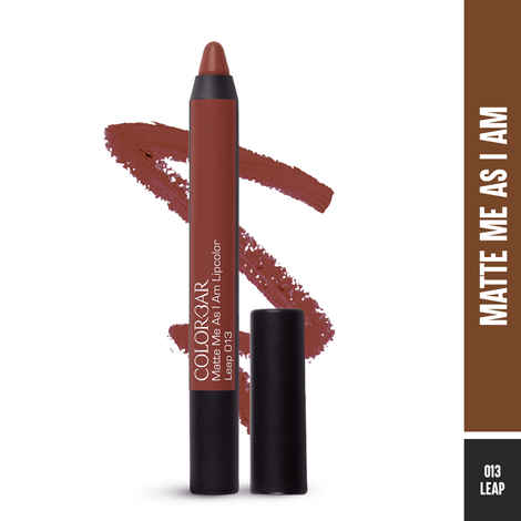 Buy Colorbar Matte me as I am Lipcolor Leap (2.8 gm) - Purplle