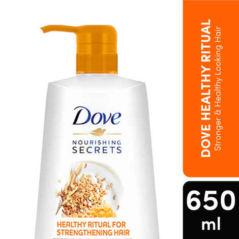 Dove Healthy Ritual for Strengthening Hair Shampoo, (650 ml)