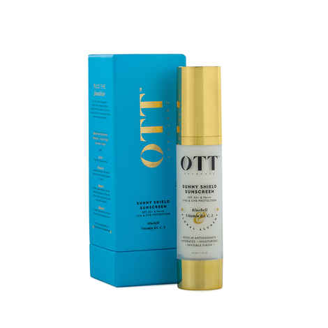 Buy OTT SKYNCARE Sunny Shield Sunscreen Spf 50+ & Pa+++ Uva & Uvb Protection - Purplle