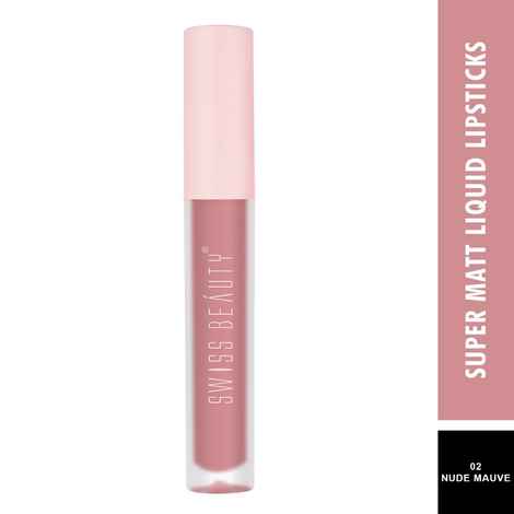 Swiss Beauty Super Matte Liquid Lipstick 3.5ml