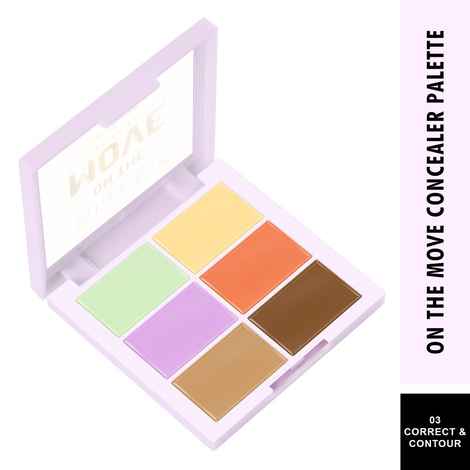 Buy Swiss Beauty On the Move Concealer Palette 7 gm - Purplle