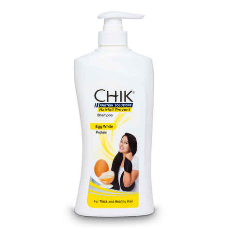 CHIK PROTEIN SOLUTIONS HAIRFALL PREVENT SHAMPOO EGG WHITE PROTEIN FOR THICK AND HEALTHY HAIR 650 ML