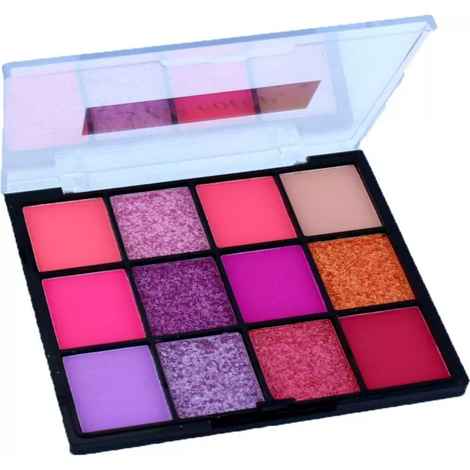 Buy S.f.r Color Matte and Shimmer 12 Color Eyeshadow Palette - 7194-01 (25.2 g) - Purplle