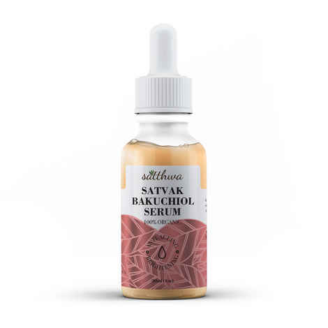 Buy Satthwa Satvak Bakuchiol Serum - Natural Retinol Alternative (30ml) - Purplle