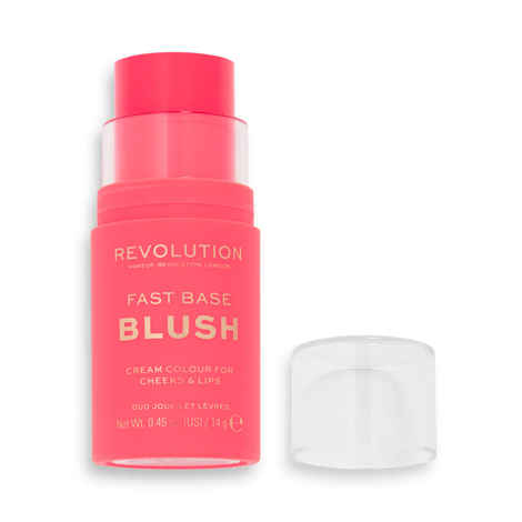 Buy Makeup Revolution Fast Base Blush Stick Bloom 14 gm - Purplle