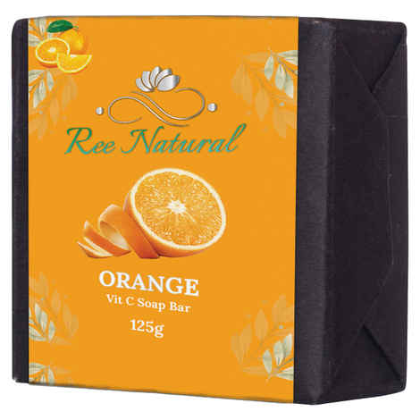 Buy Ree Natural Orange Vitamin C Soap Bar - Purplle