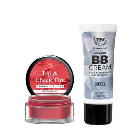 Buy Combo of 2- Tunnel Of Love Lip Tint 5gm & BB Cream 30 gm - Purplle