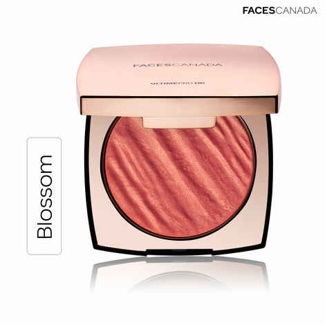Buy FACES CANADA Ultime Pro HD Lights Camera Blush- Blossom, 6.0 gm | 2-in-1 Blush & Highlighter | Flawless Airbrushed Glow | Lightweight & Long Lasting | Easy To Blend | Silky Smooth Texture - Purplle