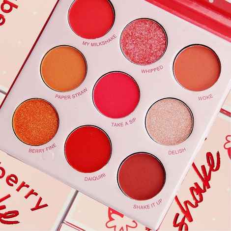 Buy s.f.r color Strawberry Shake Pressed Pigment 9 Multicolor Eyeshadow Palette (9g) 7304 - Purplle