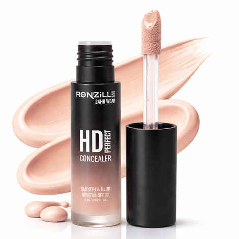 Buy Ronzille 24HR Wear HD Perfect Concealer Smooth & Blur Mineral SPF30 Concealer-601 - Purplle